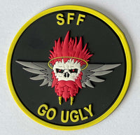 Official VMM-362 Ugly Angels PVC Flightline Qual Patches