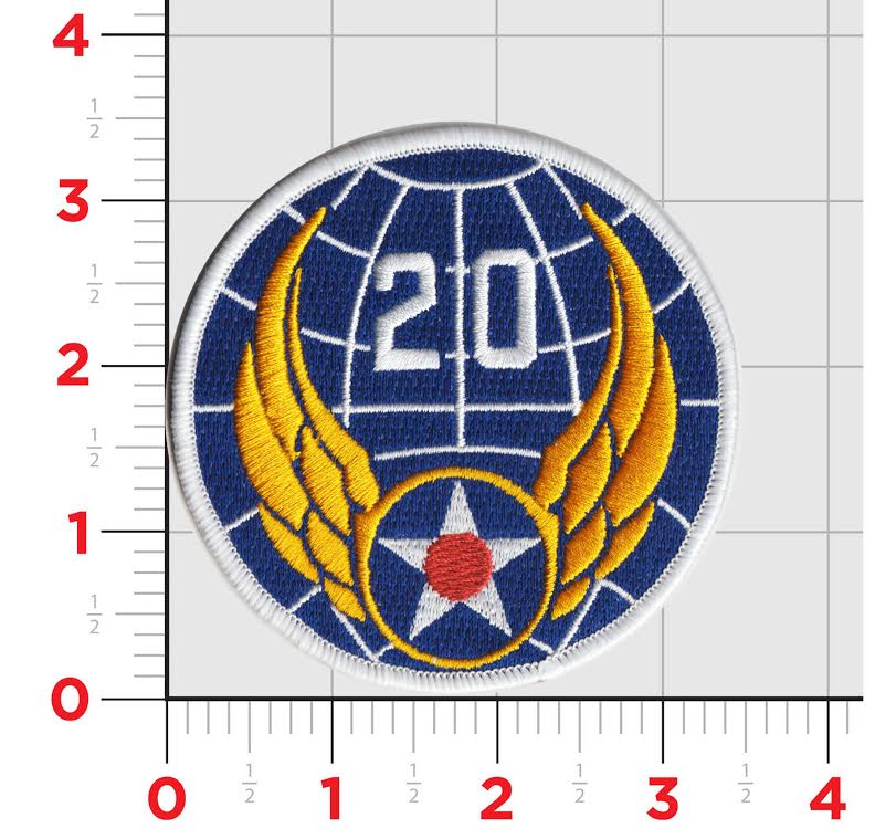 20th Air Force Patch