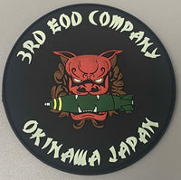 Official 3rd EOD Company-Okinawa Japan PVC Patch