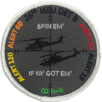 Official HMLA-167 26th MEU DET B Shoulder Patch