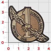 Officially Licensed US Navy VP-1 Screaming Eagles Squadron 2022 Patch