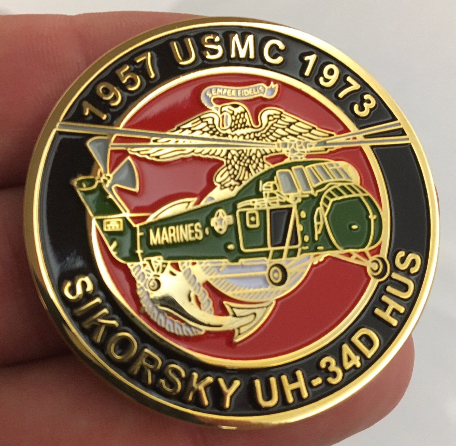 Buy Officially Licensed USMC UH-34 Patch | MarinePatches.com