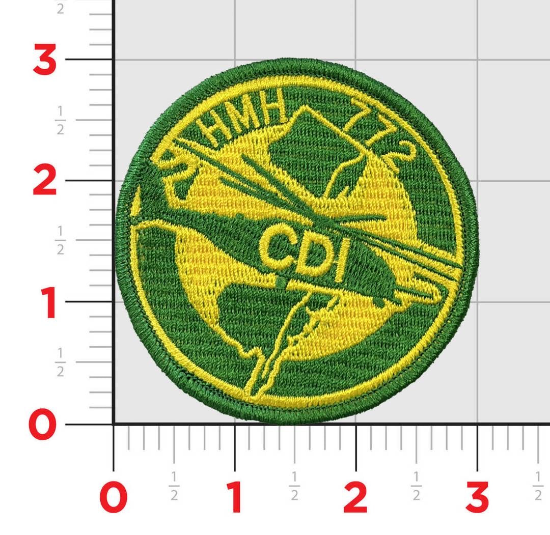 Official HMH-772 Hustlers Flightline Qual Patches – MarinePatches.com ...