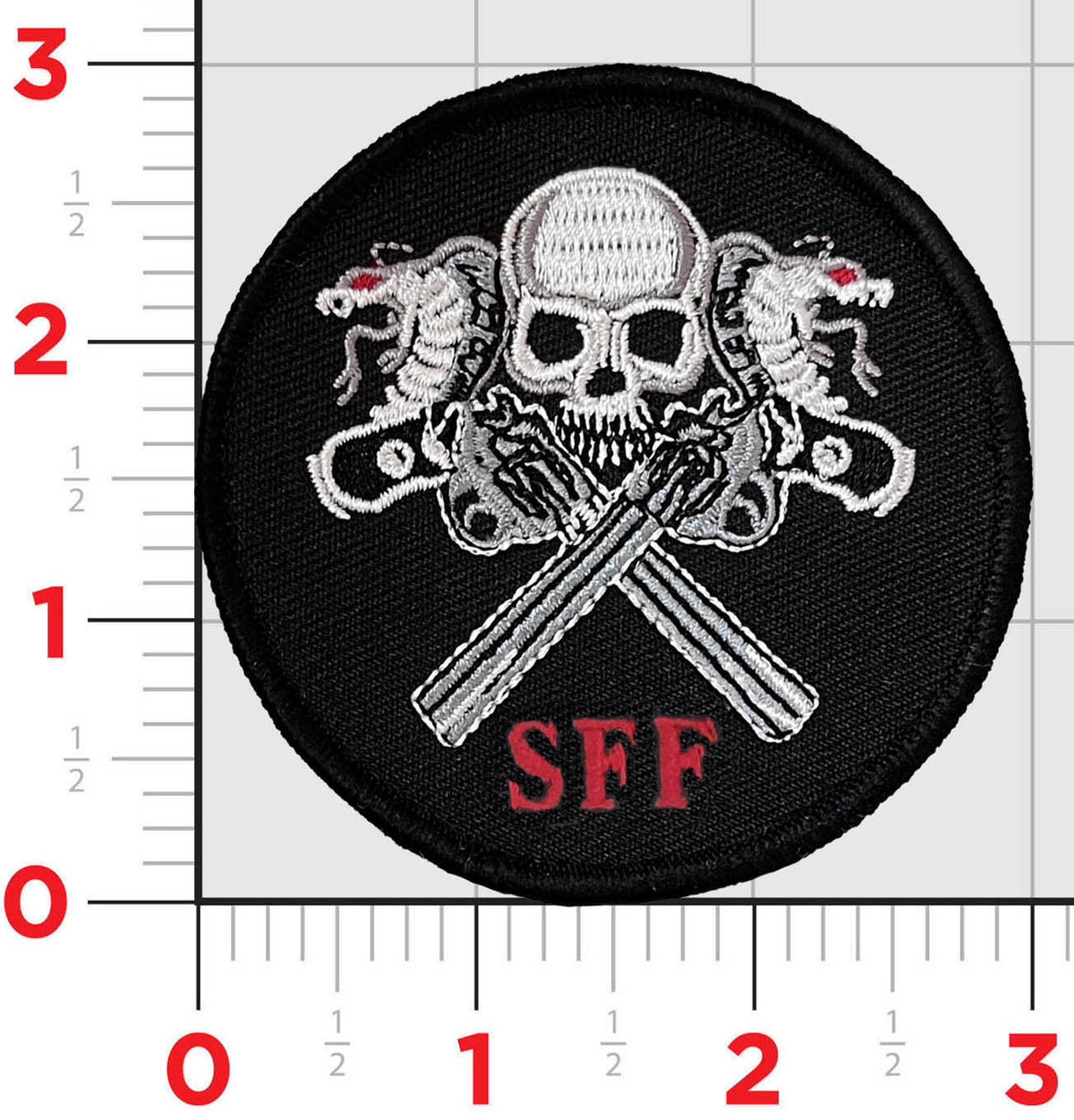 Official HMLA-369 Gunfighters Flightline Qual Patches