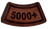 Flight Hours Leather Tab Patches