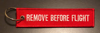 REMOVE BEFORE FLIGHT Key Ring