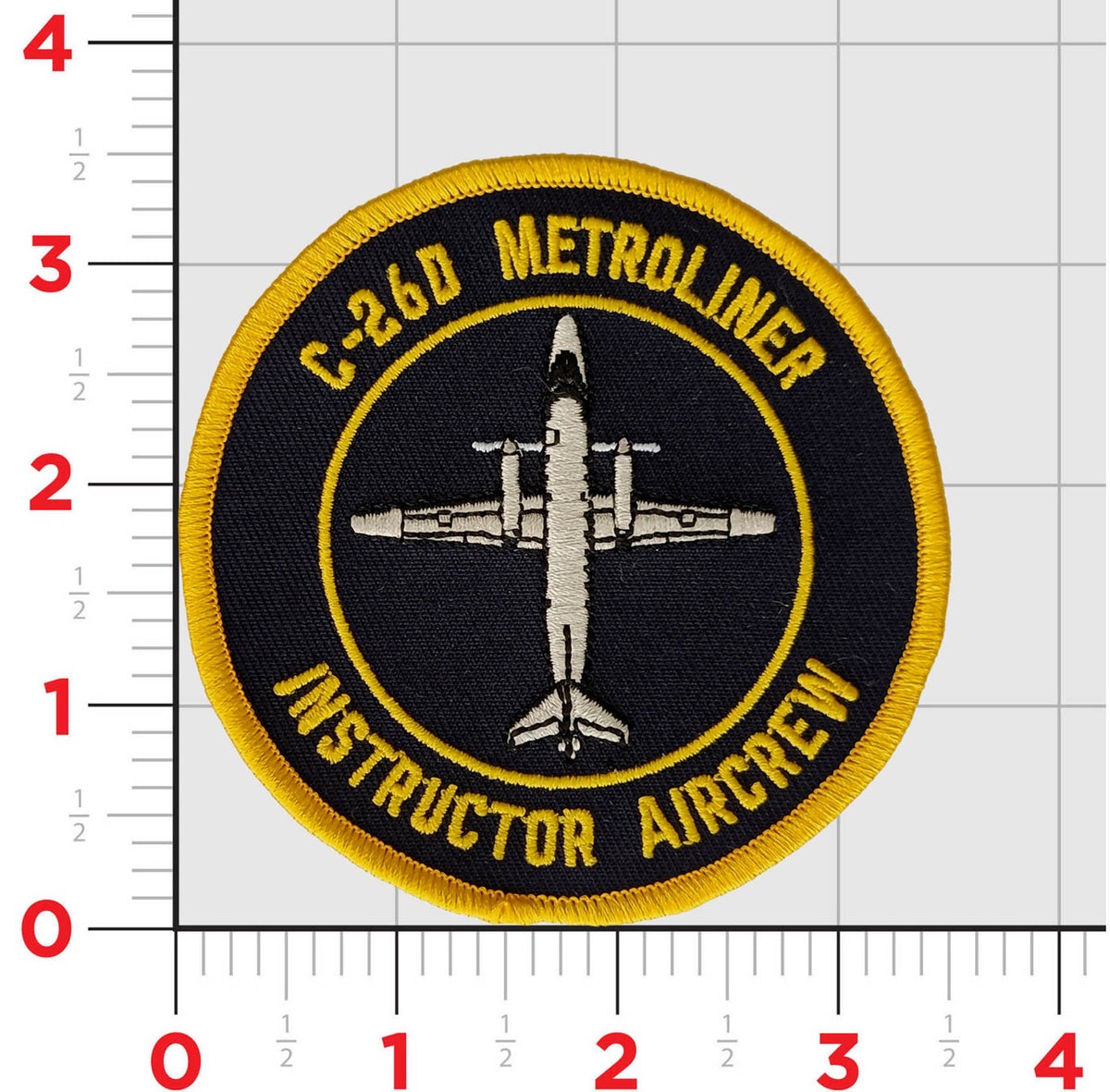 Official C-26D Metroliner Patch