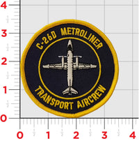 Official C-26D Metroliner Patch