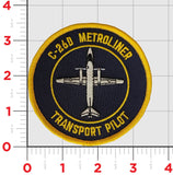 Official C-26D Metroliner Patch