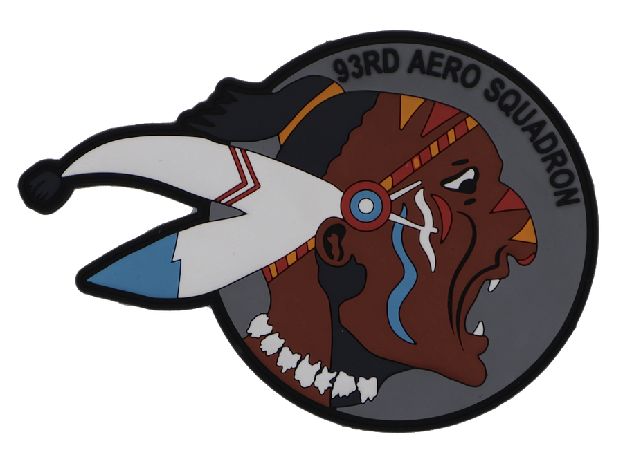 WWI 93rd Aero Squadron PVC Patch