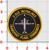 Official C-26D Metroliner Patch
