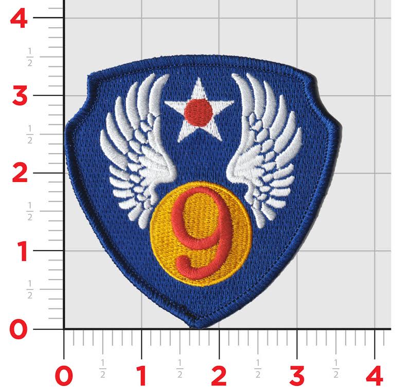9th Air Force Patch