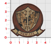 Officially Licensed US Navy VAW-121 Blue Tails Squadron Patch