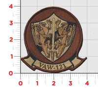 Officially Licensed US Navy VAW-121 Blue Tails Squadron Patch