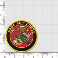 USMC AH-1 Cobra Hours Patch