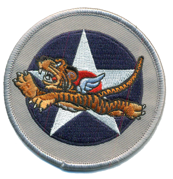 US Army Air Corps WWII Flying Tigers Patches