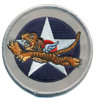 US Army Air Corps WWII Flying Tigers Patches