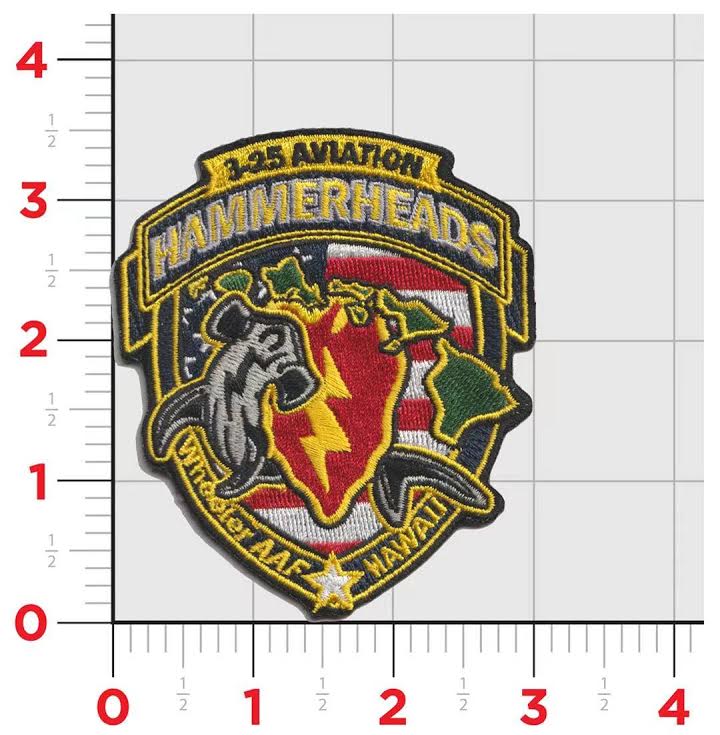 Official US Army 3rd Bn 25th Aviation Hammerheads