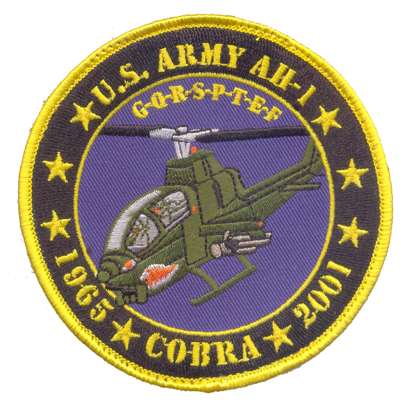 US Army AH-1 Cobra Commemorative Patch