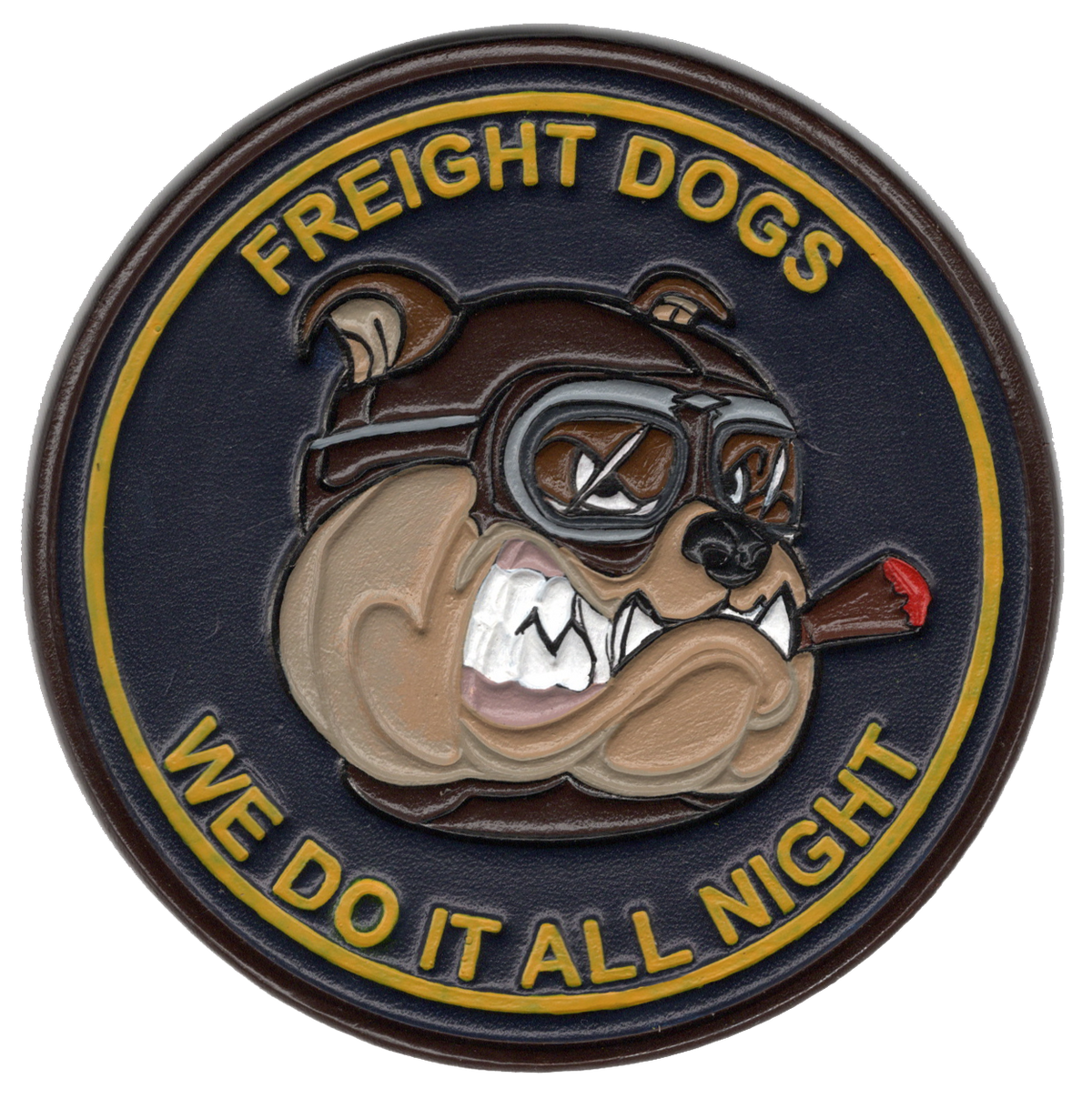 Freight Dogs Leather Patch