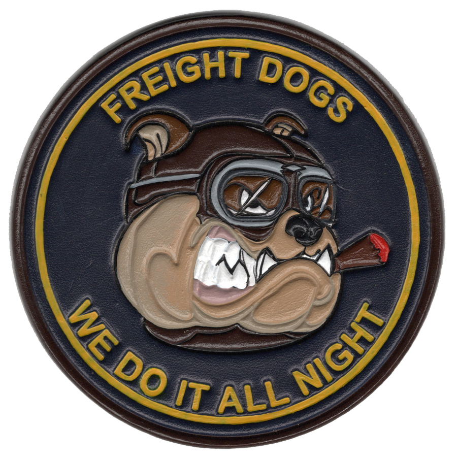 Freight Dogs Leather Patch