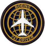 Boeing 747 Driver Leather Patch