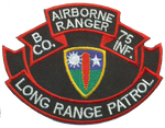 B Co 75th Ranger Bn Patch