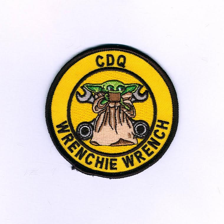 MALS-29 Baby Yoda Wrenchie Wrenchie Qual Patches
