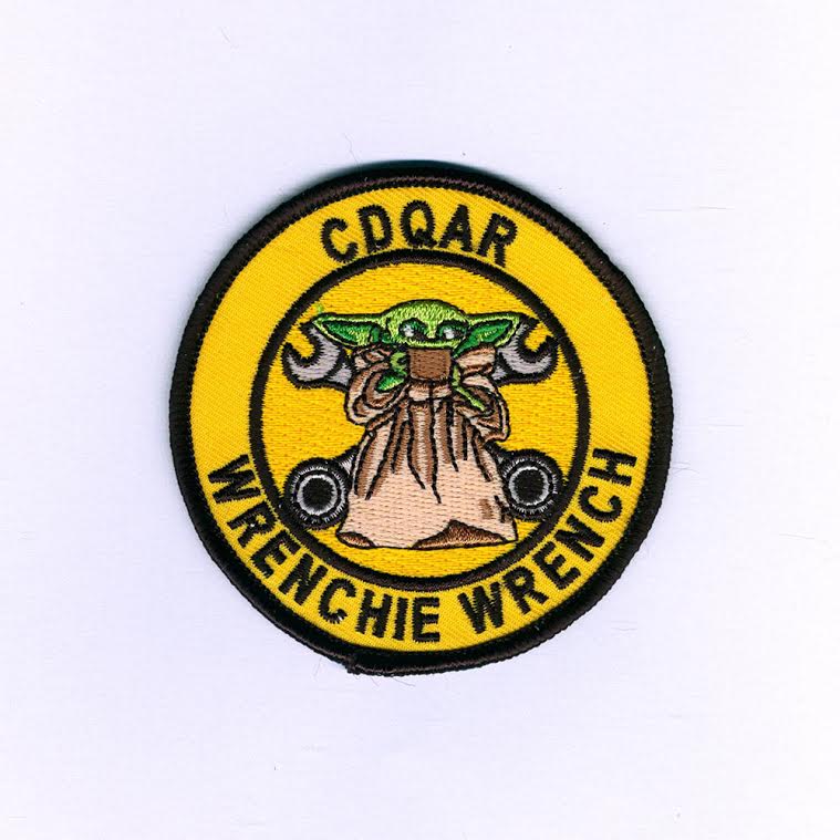 MALS-29 Baby Yoda Wrenchie Wrenchie Qual Patches