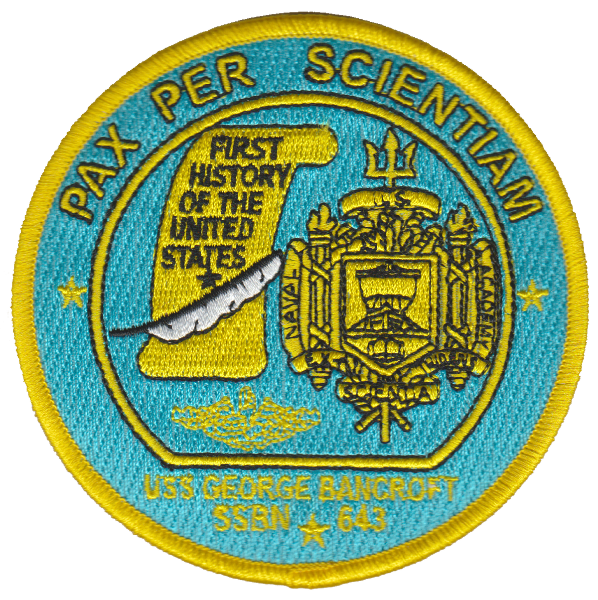 USS George Bancroft SSBN-643 patch