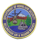 US Custom and Border Protection, Bellingham Air Branch Full Color Patch