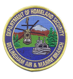 US Custom and Border Protection, Bellingham Air Branch Full Color Patch