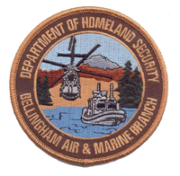 US Custom and Border Protection, Bellingham Air Branch Subdued Patch