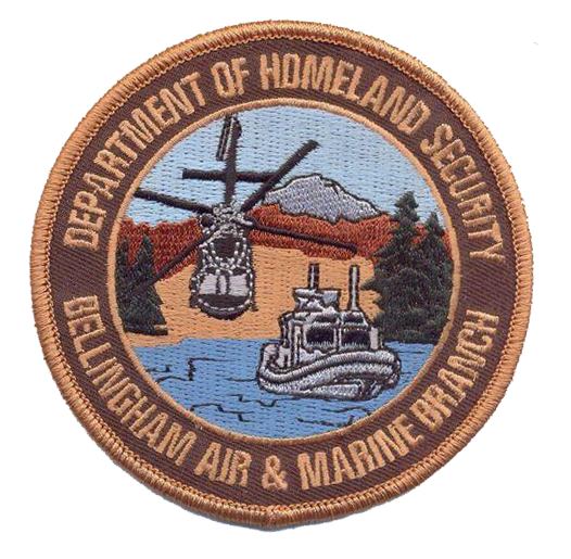 US Custom and Border Protection, Bellingham Air Branch Subdued- Patch
