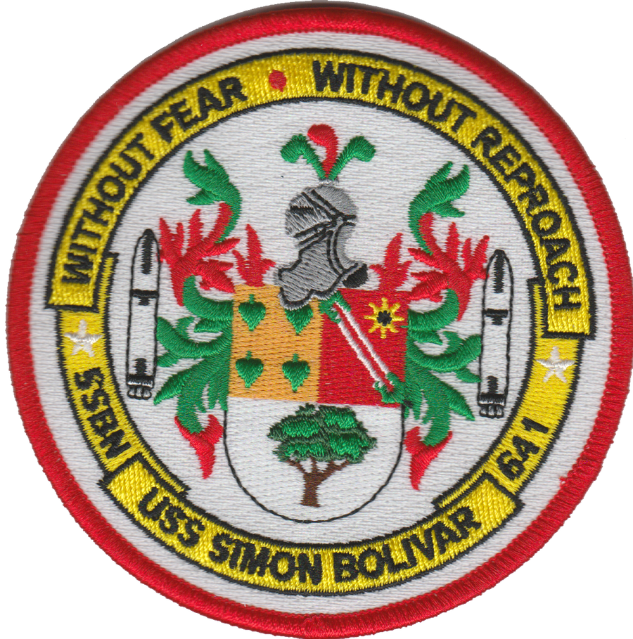 USS Simon Bolivar SSBN-641 Patch