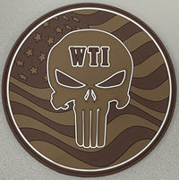Punisher skulls PVC Patches