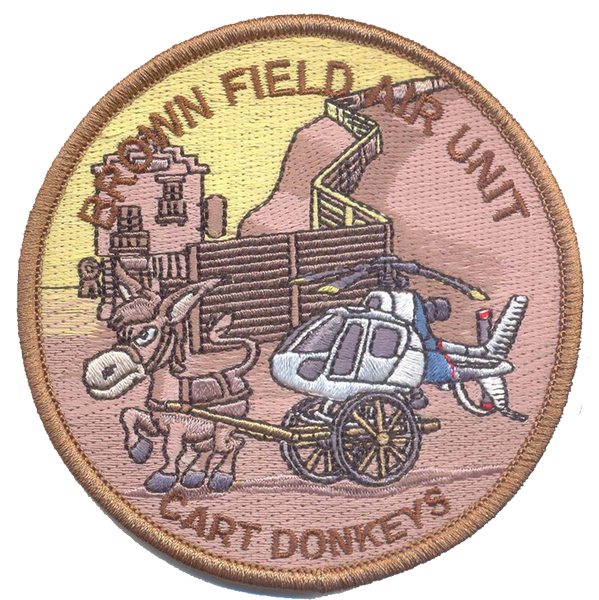 US Customs & Border Protection- Brown Field Air Unit- With Hook and Loop