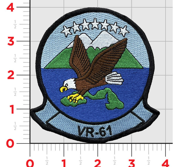 Officially Licensed US Navy VR-61 Islanders Squadron Patch