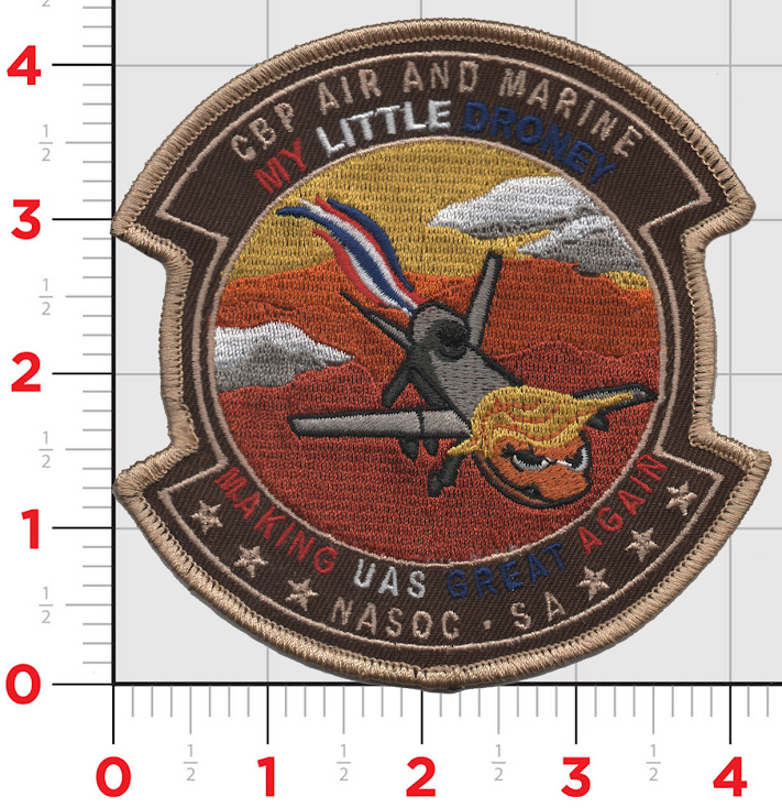 Little Dro Cod Buy CBP Air & Marine My Little Dro Patch | MarinePatches.com ...