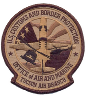 US Customs and Border Protection, Tucson Air Branch (Office of Air and Marine) Patch Full Color Patch