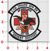 US Army C Co 2916th Air Ambulance Patch
