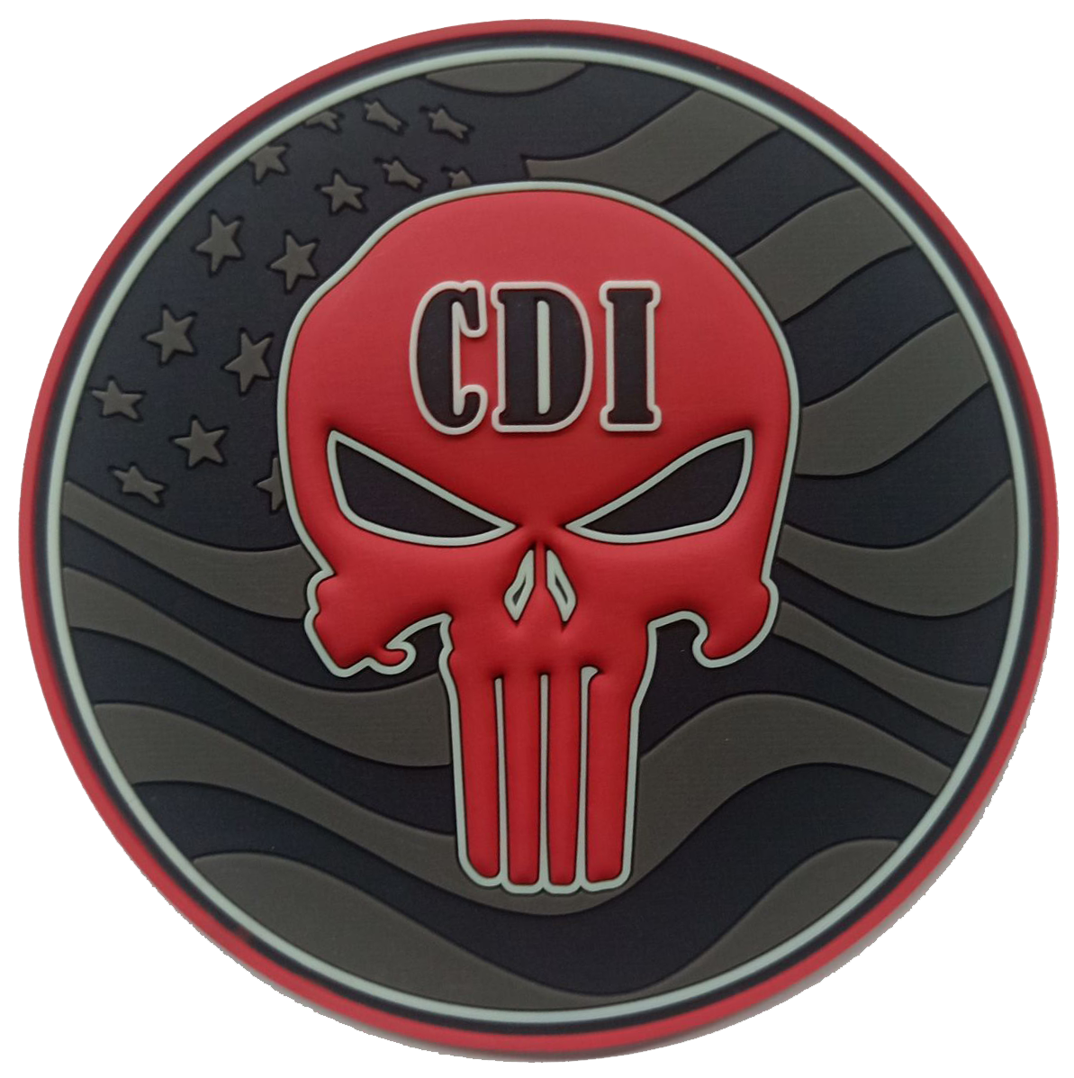 Punisher skulls PVC Patches