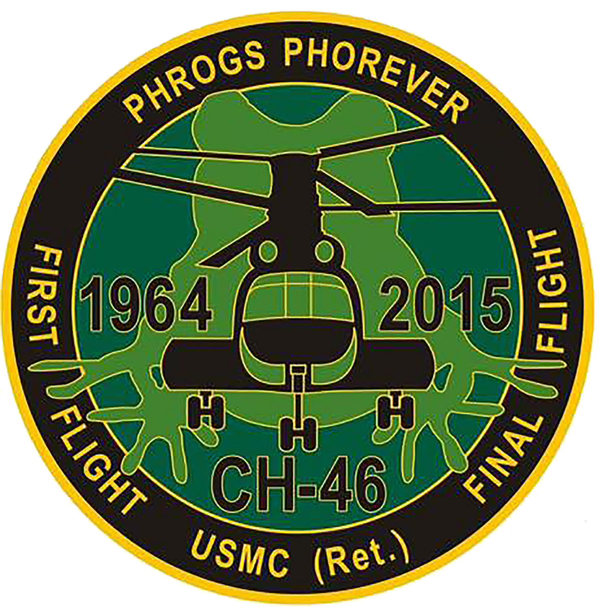 Final Phrog Flight Sticker