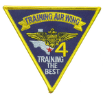 Officially Licensed US Navy Training Wing-4 Patch