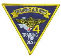Officially Licensed US Navy Training Wing-4 Patch