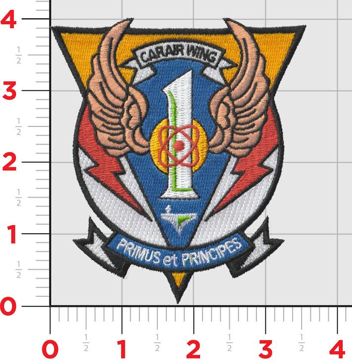 Officially Licensed US Navy Carrier Air Wing CVW-1 Patch