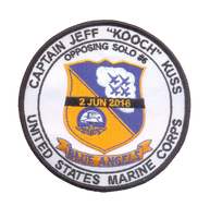 Blue Angels-Jeff Kuss Memorial Patch & Sticker