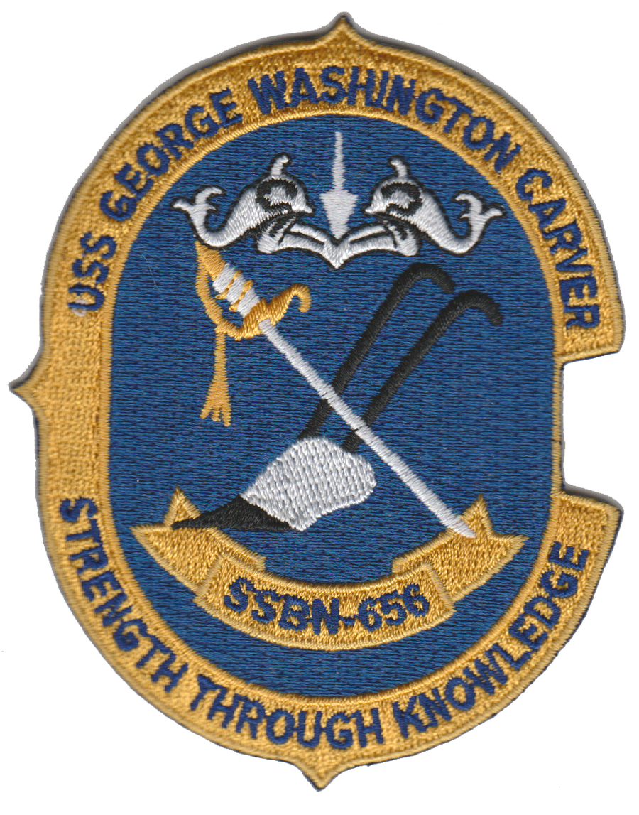 USS George Washington Carver SSBN-656 patch