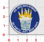 USS Eisenhower 2020 Corona Cruise 200+ Days patch