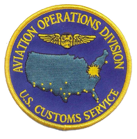 Legacy US Customs, Air Headquarters Patch
